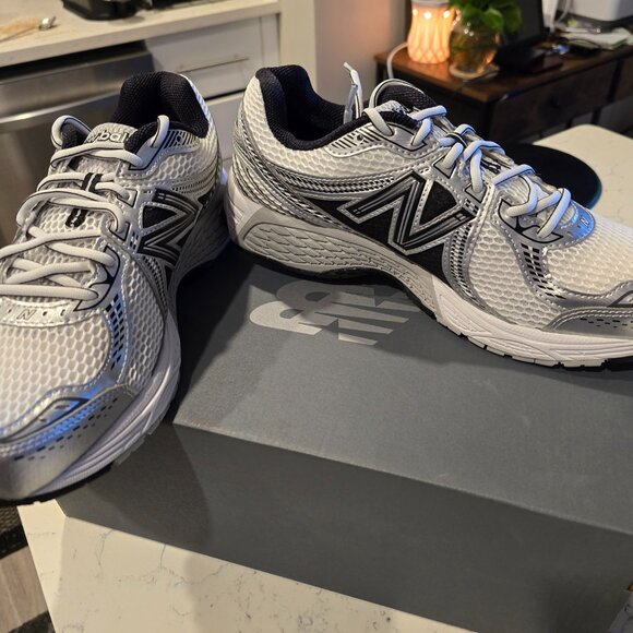 New Balance 860v2 Black White ML860XD-D MENS 10.5 RUNNING TRAINER SNEAKER NEW - Picture 2 of 7